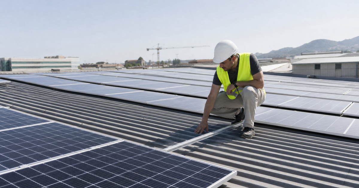 Fotovoltaico su capannone: checklist per verificare la copertura