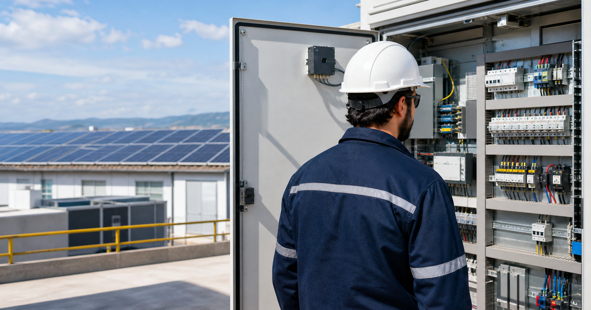 Connessione del fotovoltaico aziendale: dati, preventivo e passaggi